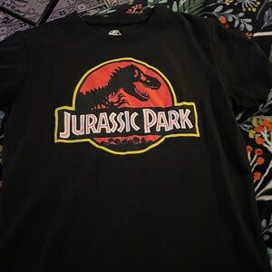 Jurassic Park Black T-Shirt